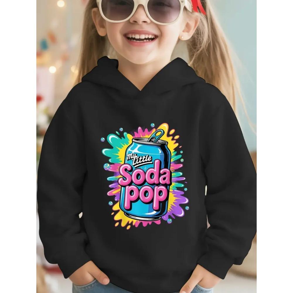 Sudaderas con capucha My Little Soda Pop para niños Música K-Pop Sudadera de anime coreano Ropa de niña hip hop Regalo Camisetas con dicho lindo Top para niños