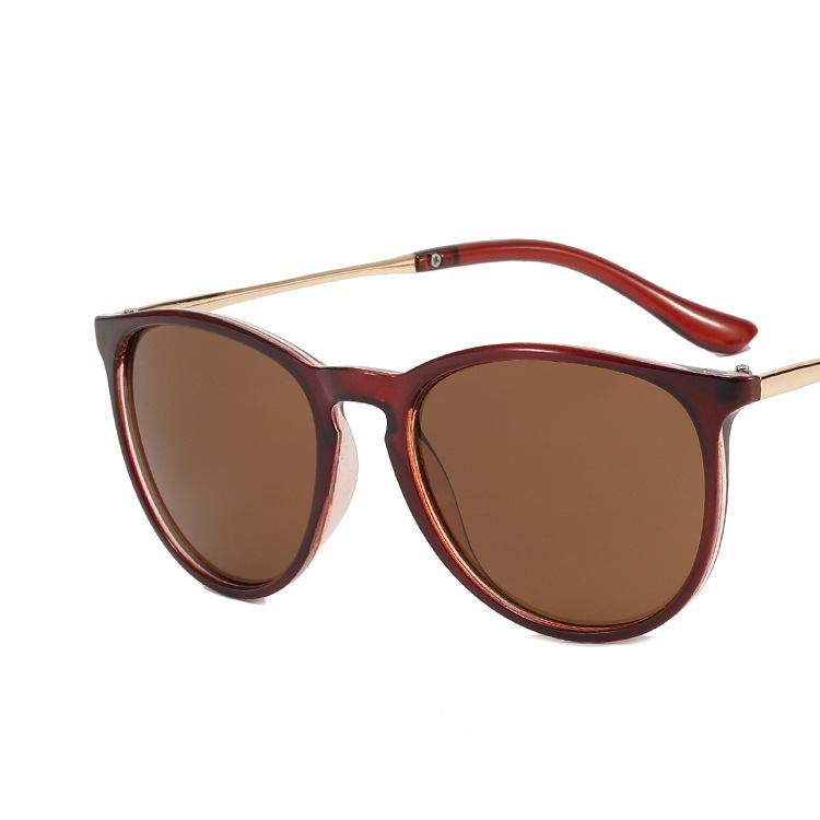 Новые круглые солнцезащитные очки с полуметаллической жабой — фото 13