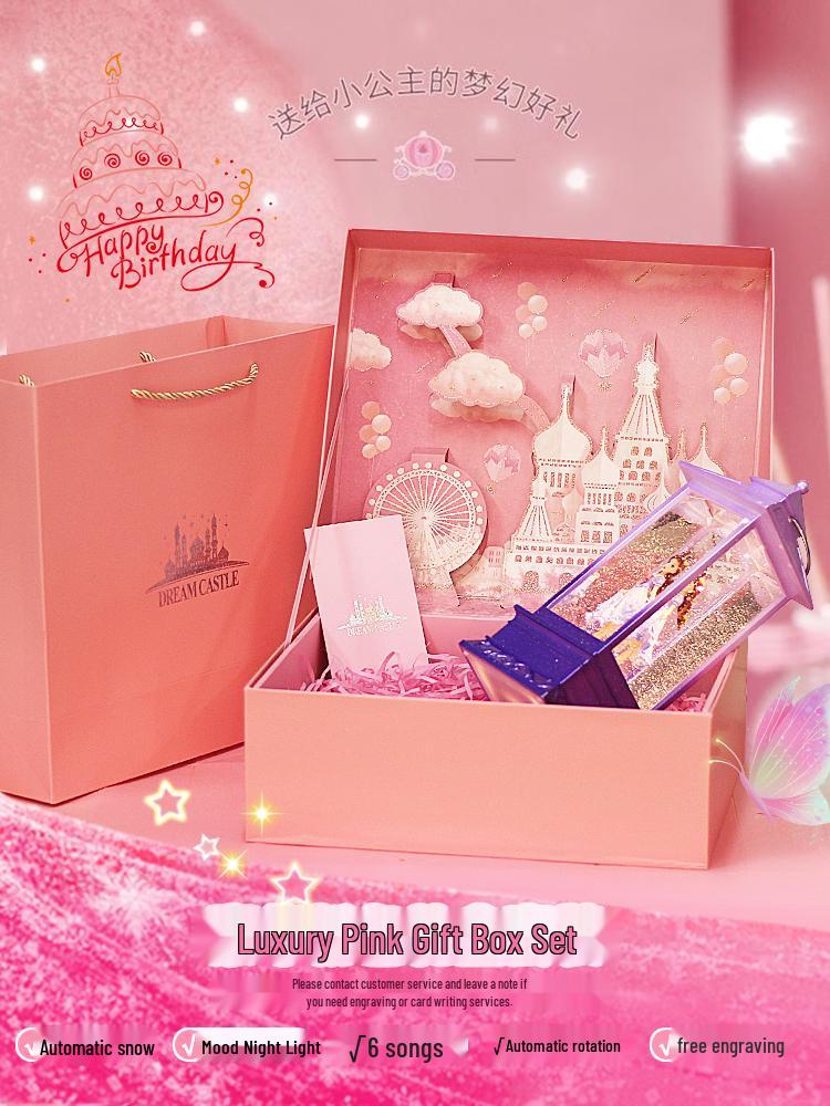 Rotating Crystal Ball Music Box - Ballet Princess Gift for Little Girls' Birthdays