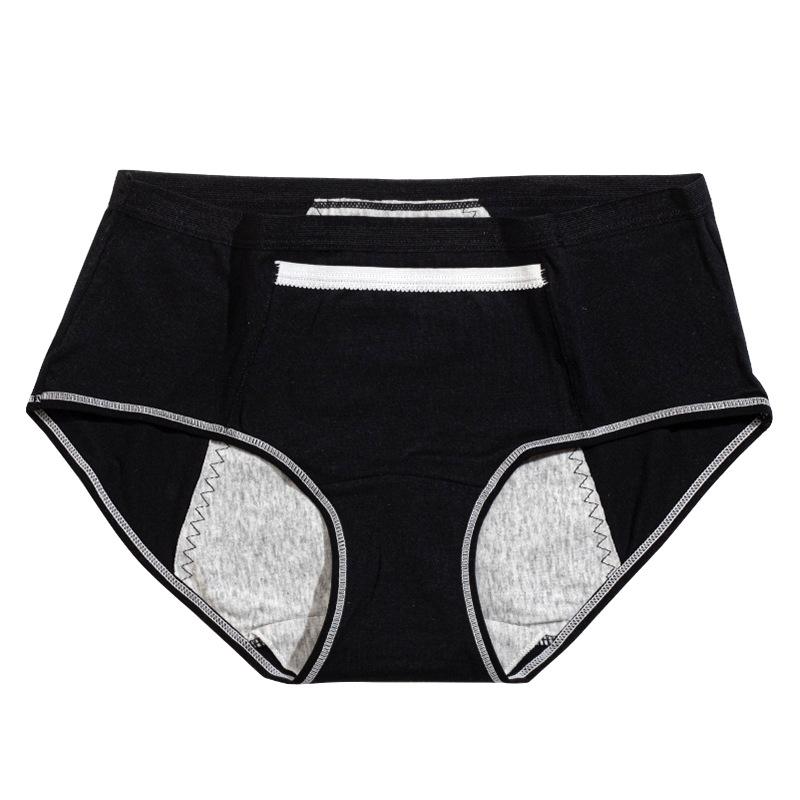 Women S Mid Waist Cotton Gusset Leakproof Period Panties
