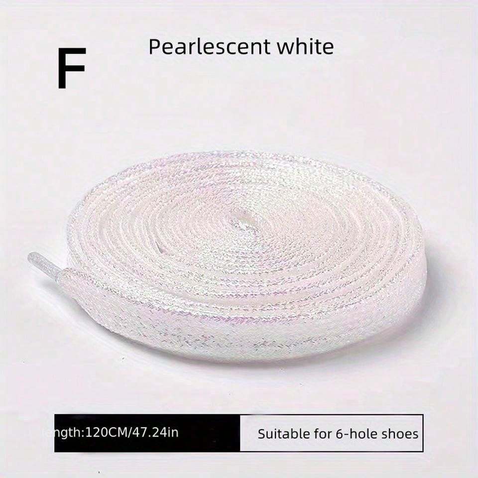 

Унисекс Однотонные Блестящие Маленькие Белые Холщовые Кеды Шнурки белый