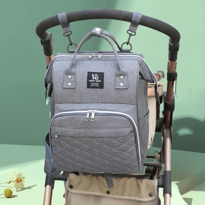 Mami Windeltaschen Baby Kinderwagen Hängende Tasche Mutter Große Kapazität Windel Rucksäcke Mit Wickelunterlage Praktische Baby Stilltaschen
