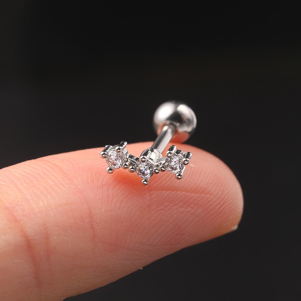 

Piercing Constellation Earrings Women 1pc Daith Helix Body Jewelry Silver Color Cartilage Ear Accessories Conch Rook Tragus Lobe