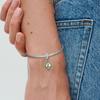Copper Art Oil Painting Charm Original Sunflower Bead Pendant For Bracelet Women Diy Fashion Jewelry Gift Elegant