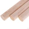 Onafgewerkte Ronde Balsa Hout Stukjes Staven voor Kinderen Kinderen DIY Kerstversiering Handgemaakte Speelgoed Knutselen