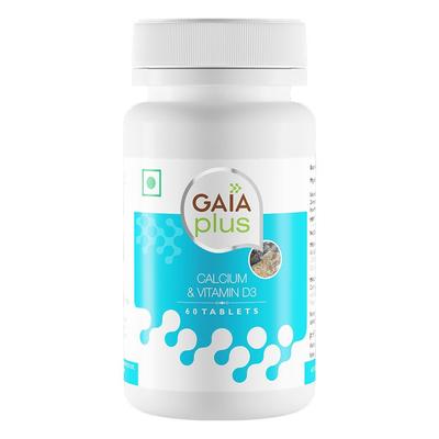 Kalzium und Vitamin D3 (60 Tab), Kalzium und Vitamin D3, Gaia