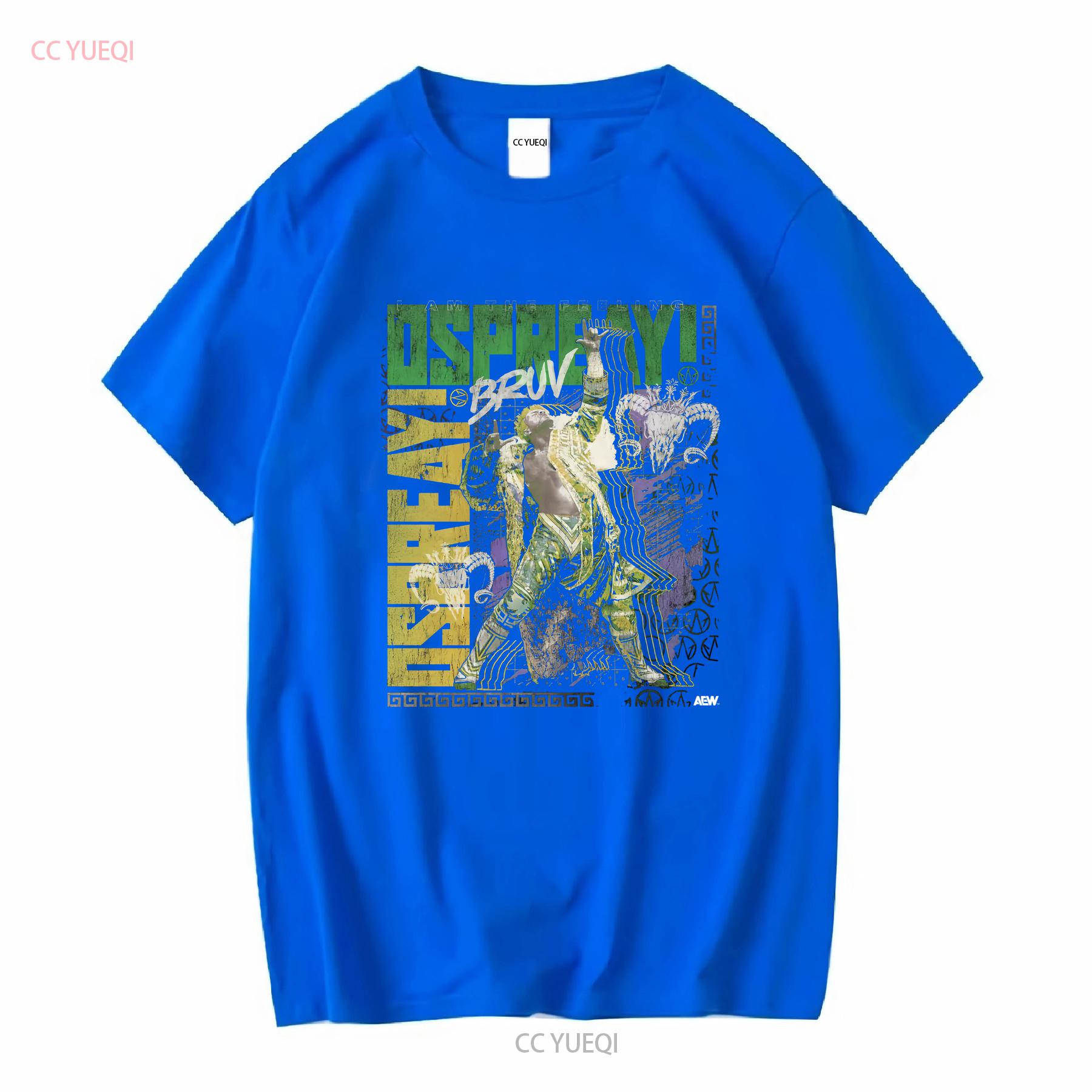 WILL OSPREAY THE FEELING AEW Official T Shirt long or short sleeves vintage Washed Unisex Breathable homme graphic Soft S