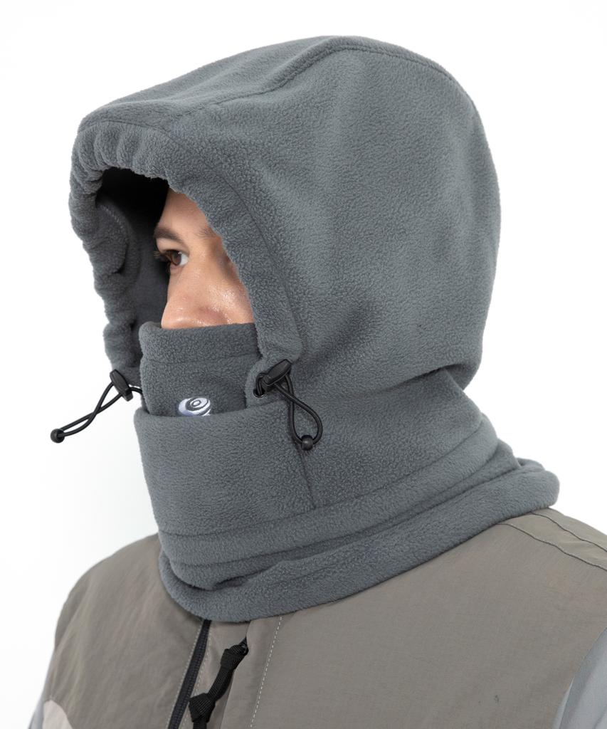 GLACK Gc026 Shredder Fleece Hooded Balaclava (Gray)