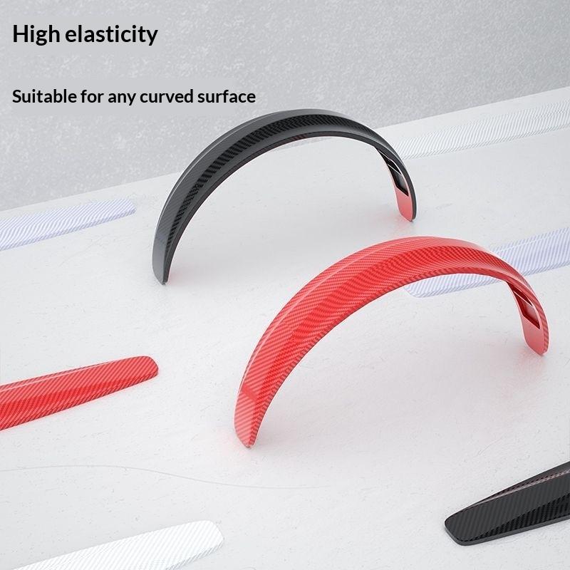 2Pcs Car Bumper Protector Strip Guard Corner Protection Strips Scratch Protector Crash Anti Collision Auto Accessories