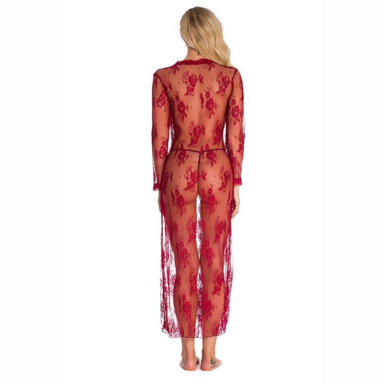 European & American Sexy Lace Women's Nightwear