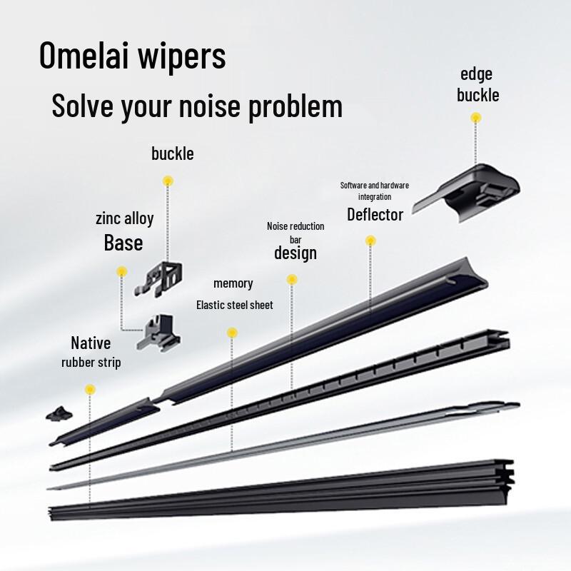 Peugeot 308 rahmenloser leiser Scheibenwischergummi (Modell 2008-2019)