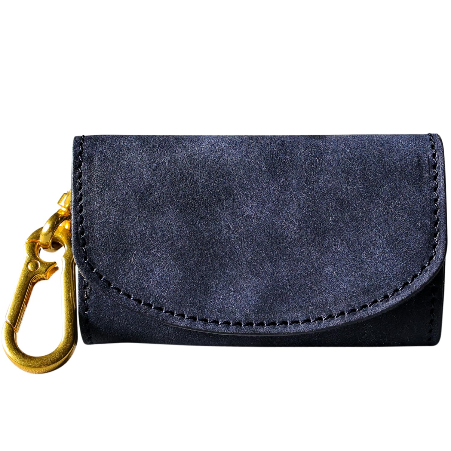 

[AURAMU] Made in Japan Carabiner Key Case & Coin Case Italian Leather Coin Purse Genuine Leather Women s Men s Smart Key Compatible Wallet MARGOT TOTT