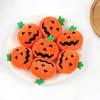 5Pcs Halloween Stuffed Pumpkin Plush Toy Halloween Party Decoration for DIY Brooch Bag Pendant Charm Making Supplies