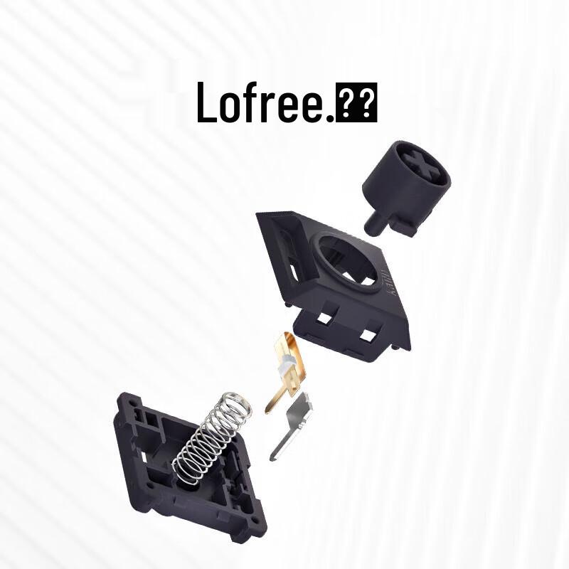 LOFREE OE915 Deep Space Phantom 84-Key Dual-Mode Gasket Mechanical Keyboard