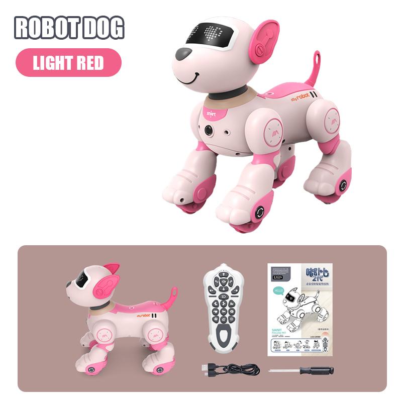 Rc Robot Dog Intelligent Voice Dialogue Robot Ai Programmable Smart Toys Electric Pet Children s Educational Toys for Boys Girls