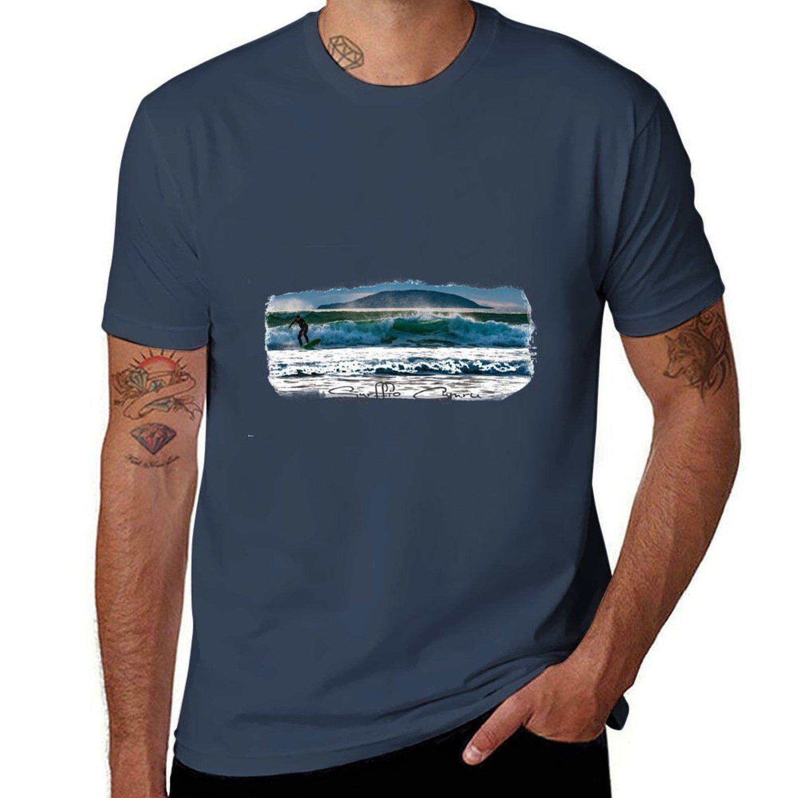 Surf Wales TShirt Mechanic Work Tee Shirt S