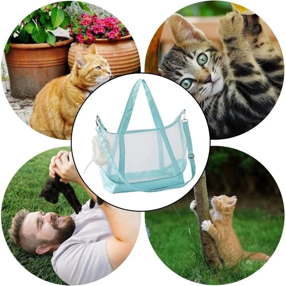 Large Space Pet Shoulder Bag Portable Pet Outing Tote Bag Kitten Outdoor Handbag  Outdoor Use