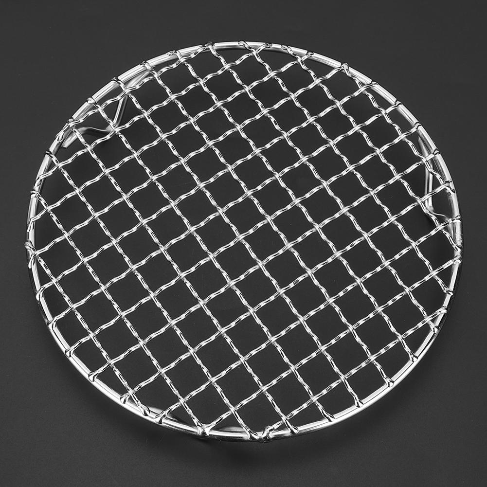 Stainless Steel Non-Stick BBQ Rack Barbecue Mesh Fish Meat Grill Net Accessory