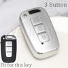 Tpu Key Case Cover 3 4 Buttons Fob For Hyundai Ix35 Elantra Sonata 8 9 For Kia Sportage K5 K2 Sorento Optima Forte 2011-