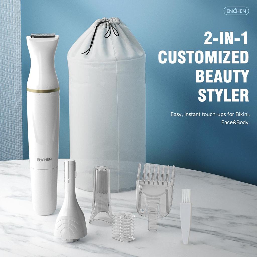 Xiaomi ENCHEN Mocha D Multifunction Body Hair Trinmer Face Depilador Depilatory Tool