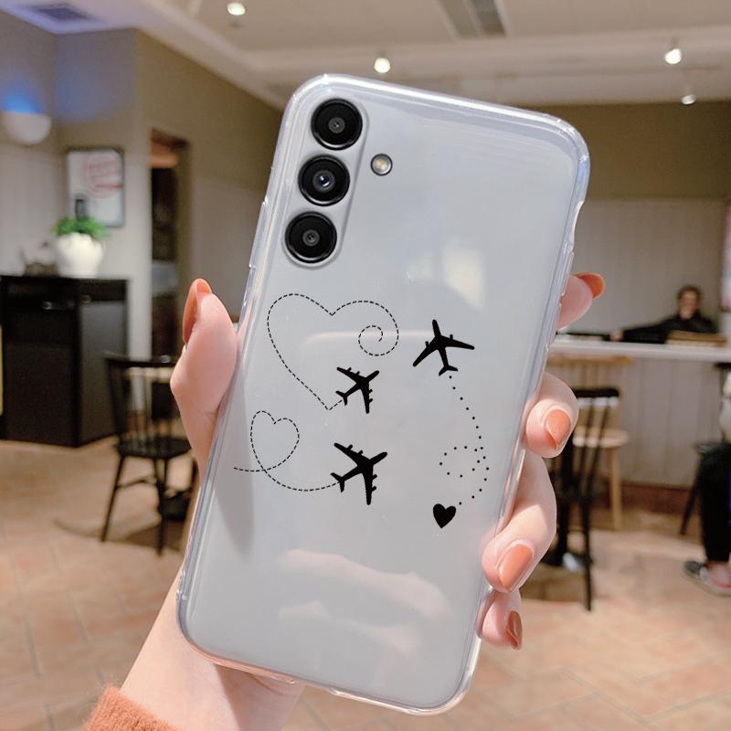 For Samsung A15 5G Case 6.5 Inch Face Cover Soft Silicone Clear TPU Phone Case For Samsung Galaxy A56 A16 A26 A36 Fundas Bumper