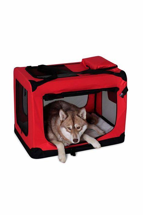 Transport Crate - Dibea - Tb10053 - Foldable - Dark Red - XL 82x58x58 Cm