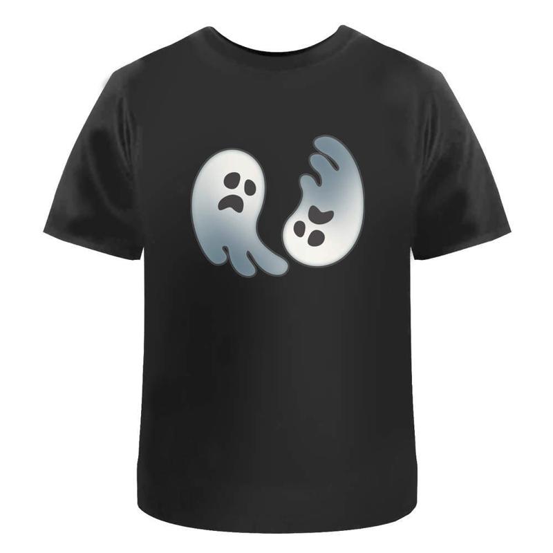 

Spooky Ghosts Cotton T Shirt Ta039786 - Men s Summer Cotton Graphic Tee S разноцветный