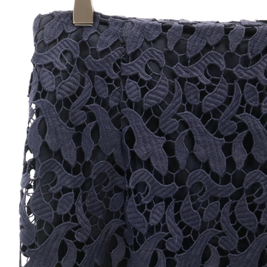 ESTNATION Long Length Total Race Tight Skirt 36 Navy Women Used