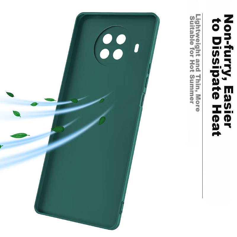 Phone Case for Xiaomi Redmi Note 9 Pro, Xiaomi Note 9 Pro Protective Cover, Full Lens Protection Upgraded Frosted Anti-Drop Silicone Soft Case for Me