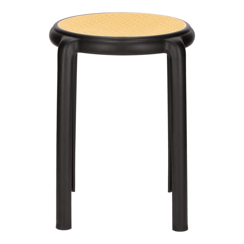 Zula Stool Beige/Black Made Of Polypropylene Braid