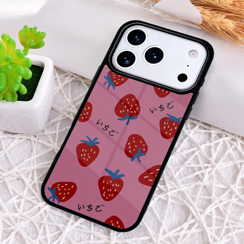 Strawberry Fields Shockproof Phone Case for iPhone 17 Air 16e 15 11 12 14 13 Pro Max Cover Coque