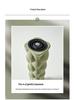 Hata Foam Roller: Yoga & Massage Tool for Home or Club - Professional Fitness Muscle Fascia Relaxation Roller.