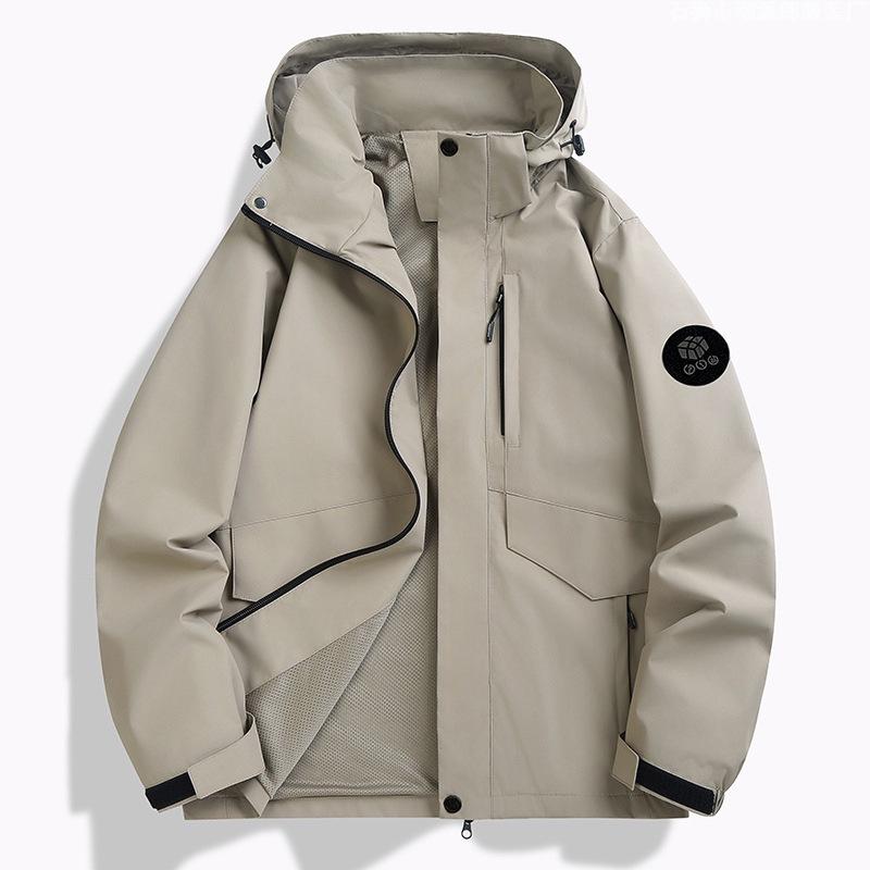 Spring and Autumn Jacket Outdoor Thin Female Minority Windproof Waterproof Loose Travel Workwear Mountaineering Clothes