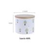 ZISIZ Fruit Tree Ceramic Sealed Storage Jar