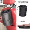 1/2 Stück faltbarer Auto-Mülleimer Packtasche tragbarer aufhängbarer Auto-Mülleimer mit Klettverschluss Reise Picknick Camping Aufbewahrungskorb Organizer