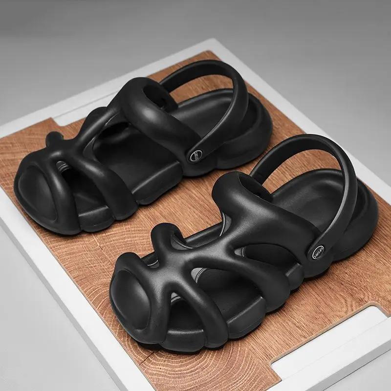 Fashion Men's Shoe Slides Platform Eva Beach Male Slipper High Quality Fashion Casual Elegant Mascullino Designer Luxury Low Price Adult