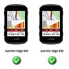 Hülle für Garmin Edge 550 / Edge 850 - Hülle Etui Silikon Schwarz Weicher Schutz Phonillico®