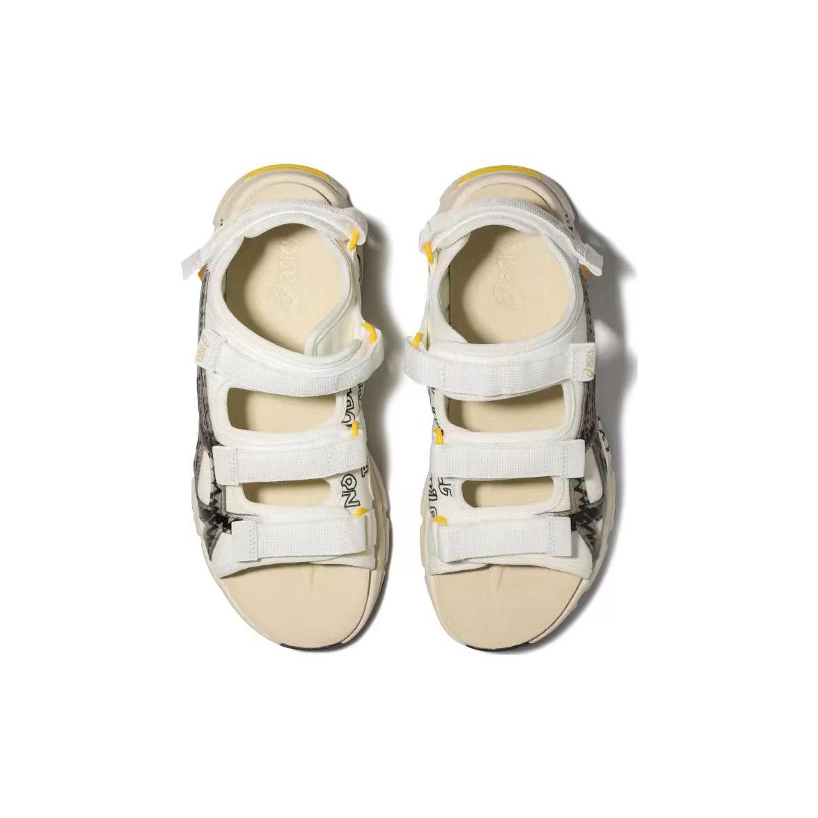 Asics Trouble Smile X Kahana SD2 Удобные легкие модные спортивные сандалии унисекс — фото 3