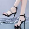 Fashion Wedge With Platform Waterproof Diamond Sandals for Women Summer 2025 Woman Shoes Sales Comfortable The Best on Offer Sandal Sale