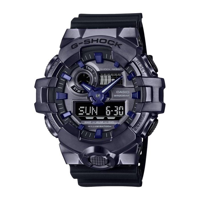 [Casio] G-Shock GM-700P-6AJF Men s Watch, Black & Dark Purple