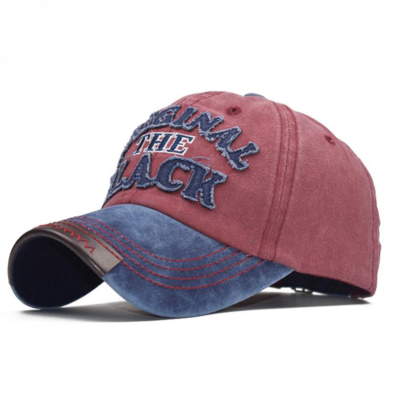 Women Men Washed Cotton Baseball Cap Unisex Casual Adjustable Caps Casual Trucker Hats Fashion Snapback Hats
