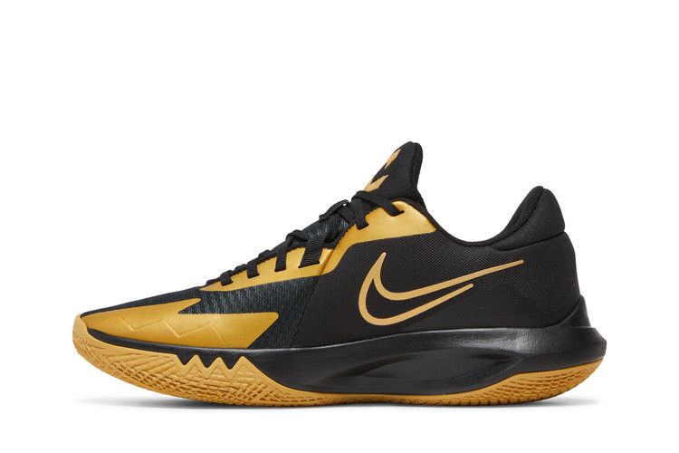Nike Precision 6 Black Metallic Gold