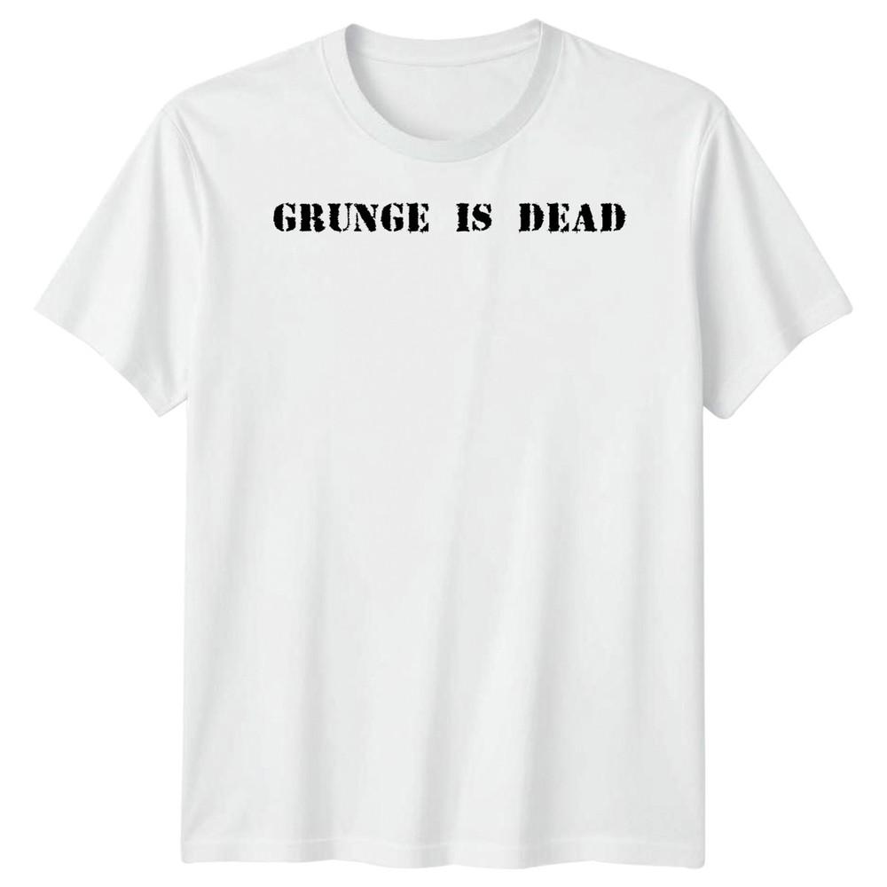 Grunge Is Dead Musik Grunge Unisex T-Shirt Unisex Grafik T-Shirt Vintage Stil