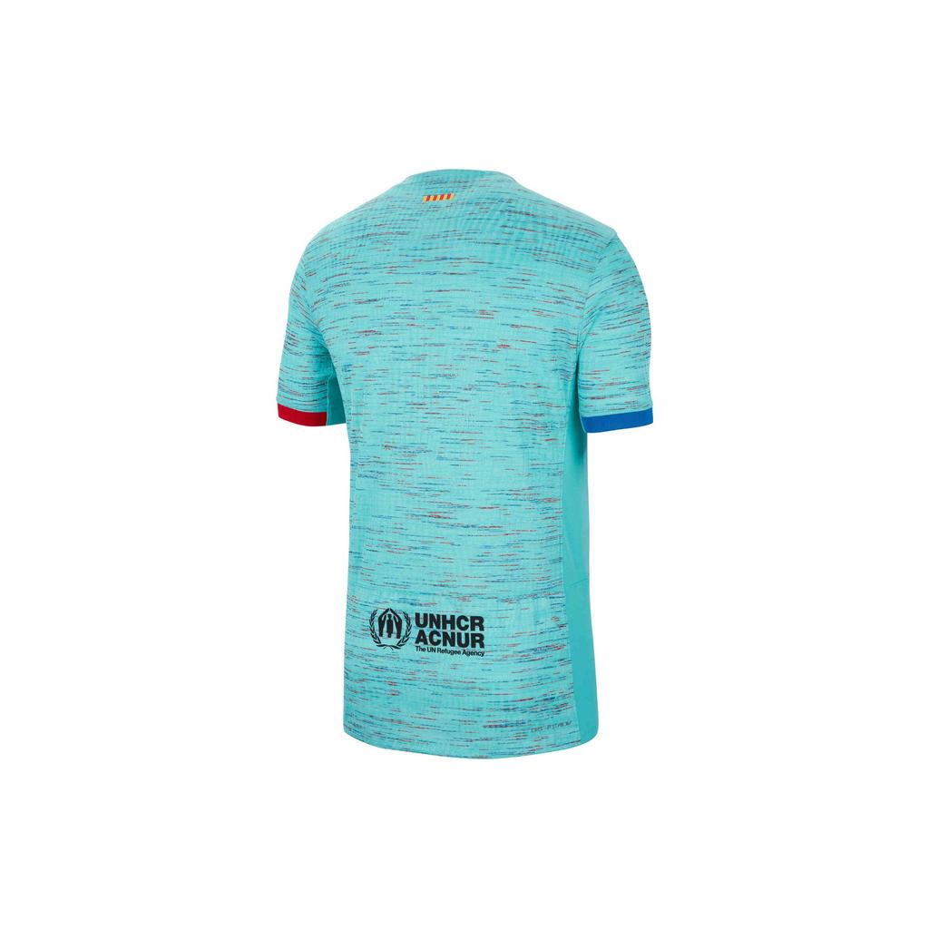 New Nike Robert Lewandowski Barcelona 2023/24 Match Away Men's Nike Dri FIT Adv Soccer Jersey DX9756-487