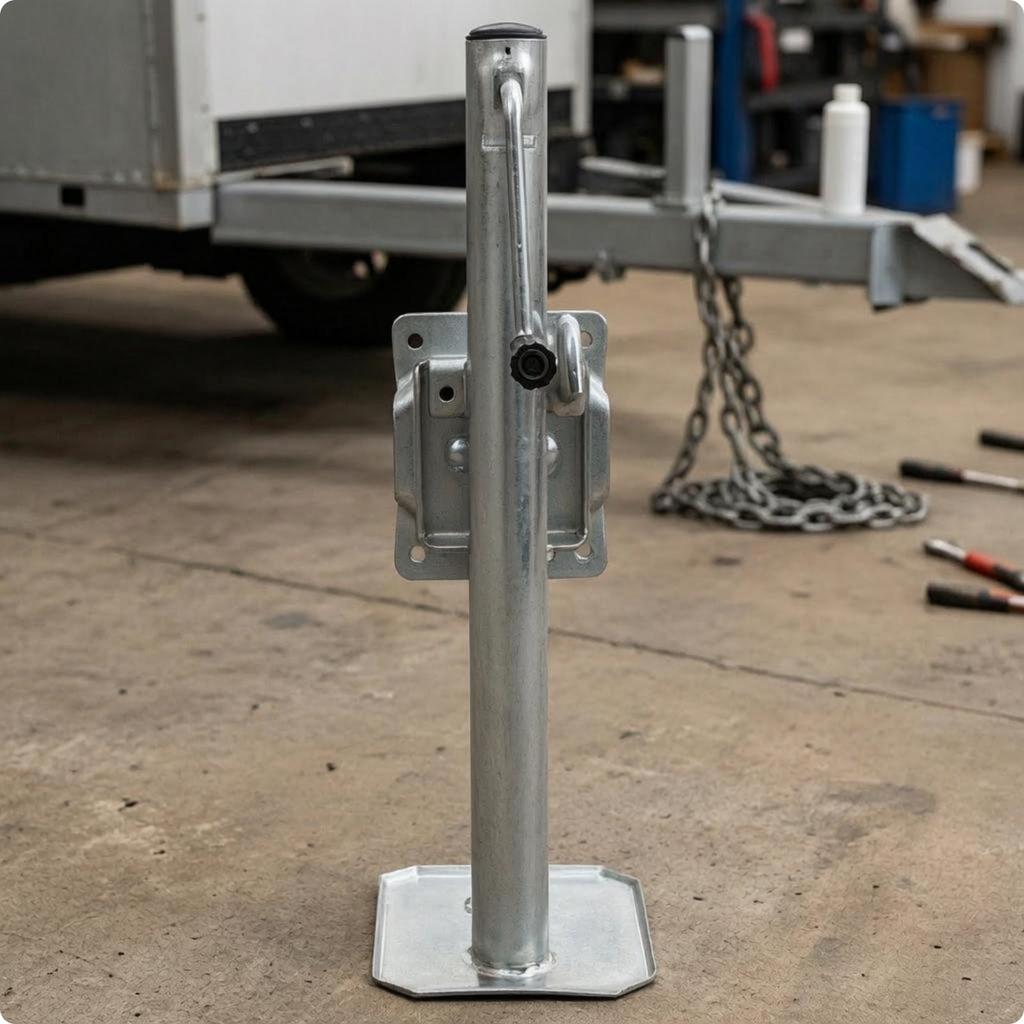 Vehicle Stabilize Leg Support Metal Pivoting Robust Duty
