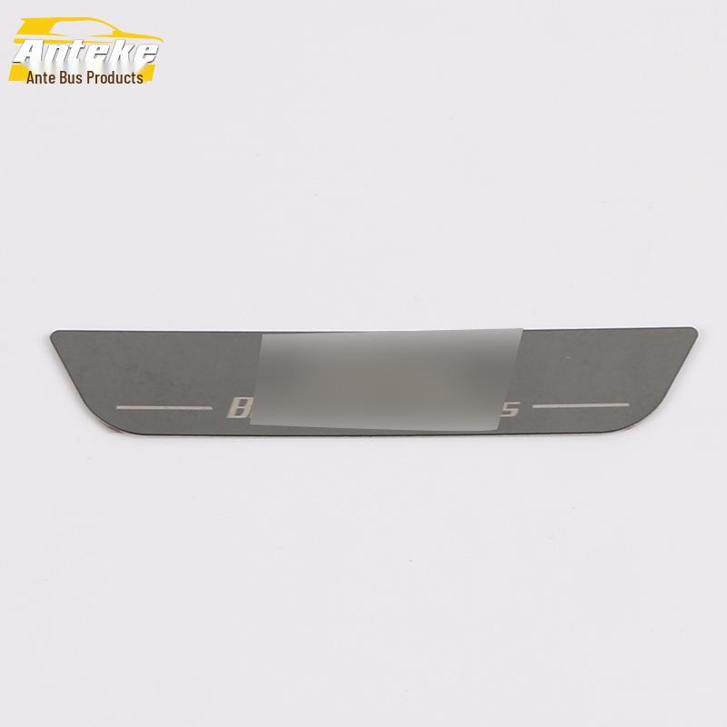 Song PRO Rear Trunk Guard Plate: Stainless Steel Bumper Protector for 2019 Model.