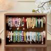 1 Bracelet Holder Organizer Two Levels Necklace Watch Jewelry Wooden And
