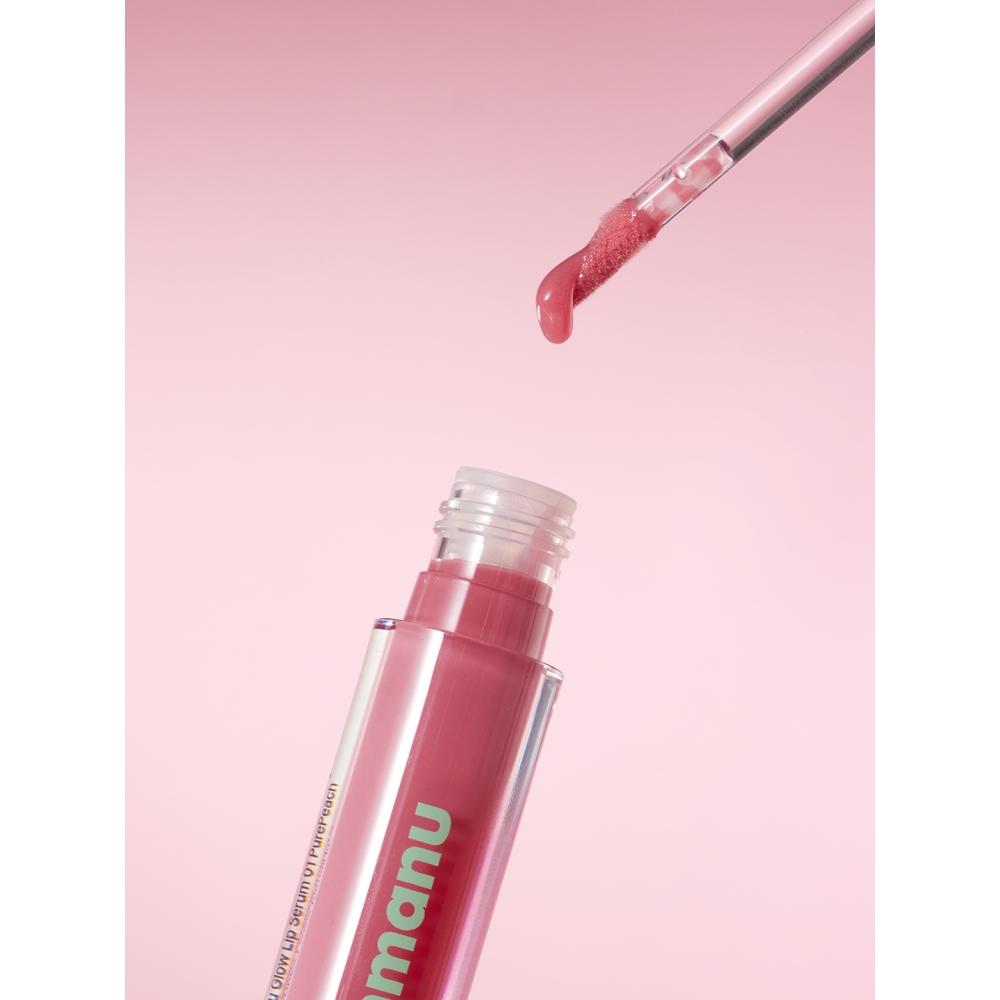 

Панель Peachmanu Glow Сыворотка для губ 01 Чистый персик