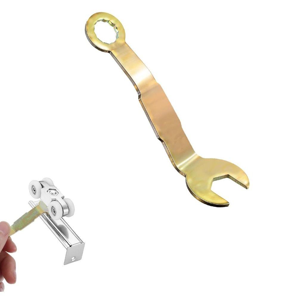 Multi-purpose Pocket Door Wrench Alloy Hardware Adjustment Tool Adjustment Wrench  Home Repair