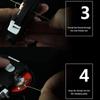 Collect Fishing Automatic Hook Tier Roll Tie Fast Fishing Hooks Tie Machine Portable Multi-functional Fast Tie Fishing Hooks